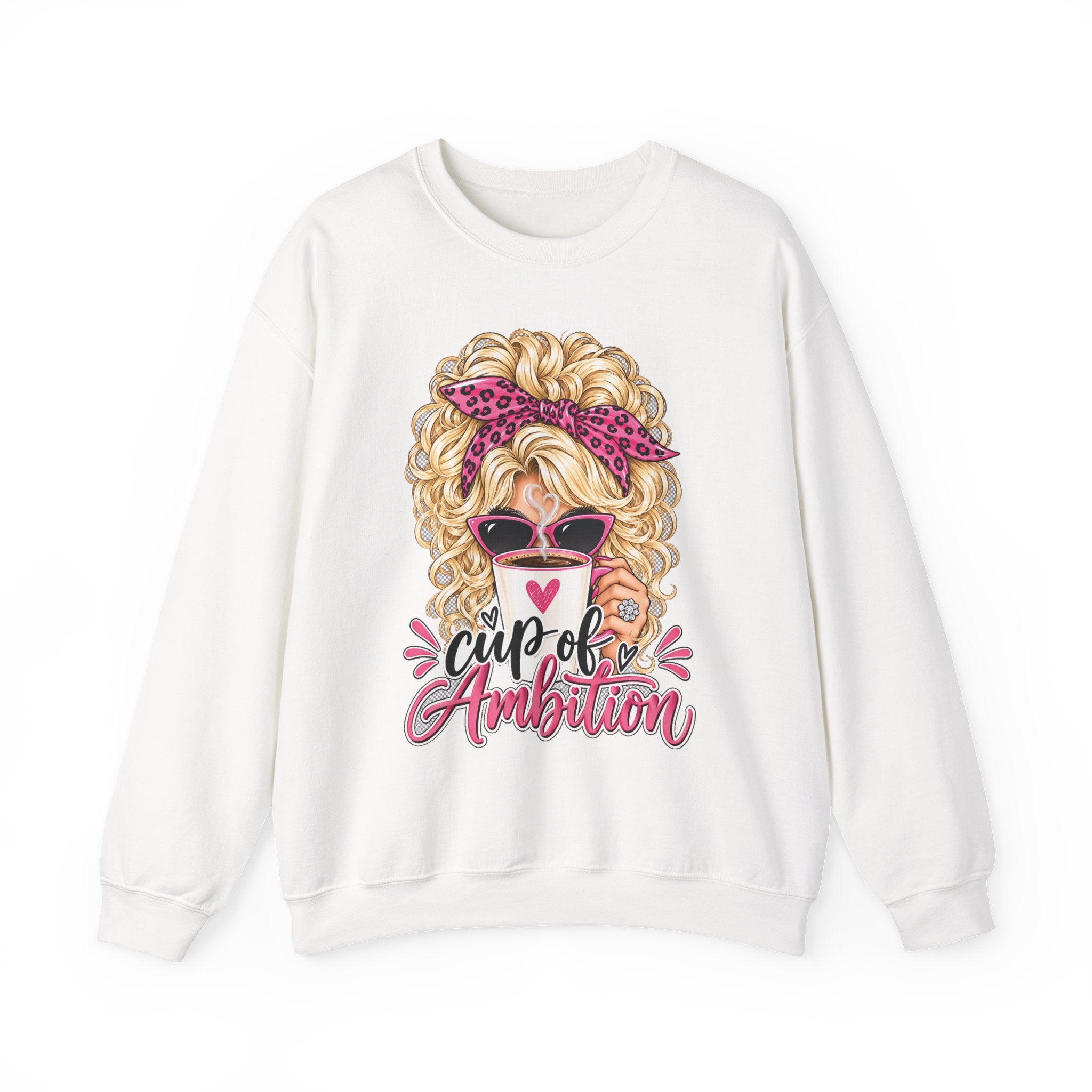 Cup of Ambition Coffee Lover Crewneck Sweatshirt