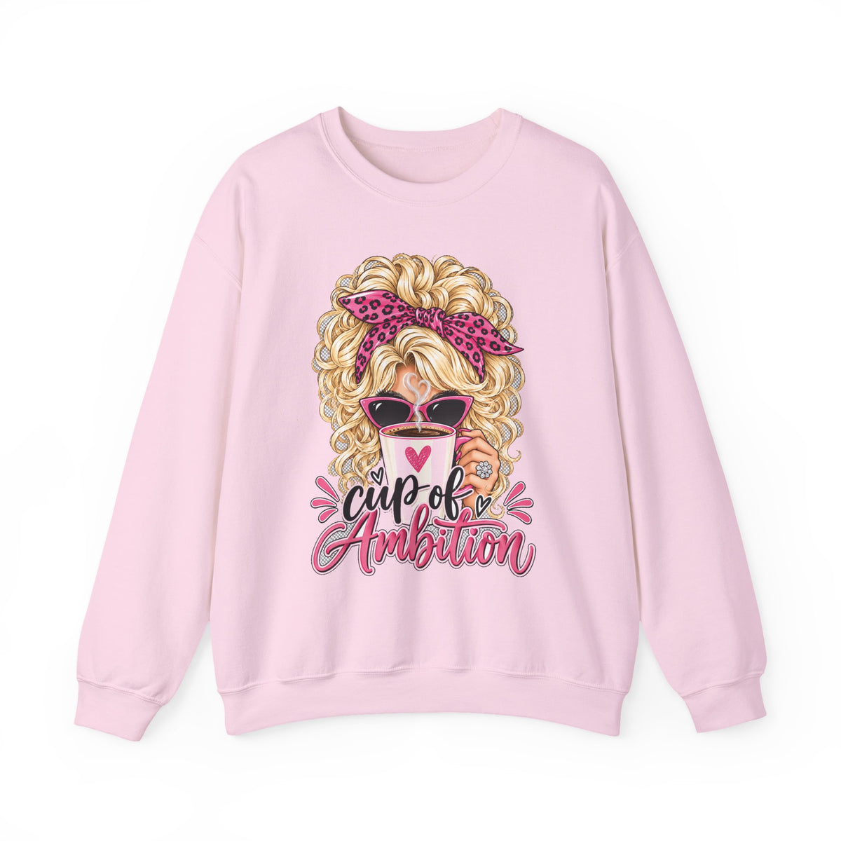 Cup of Ambition Coffee Lover Crewneck Sweatshirt