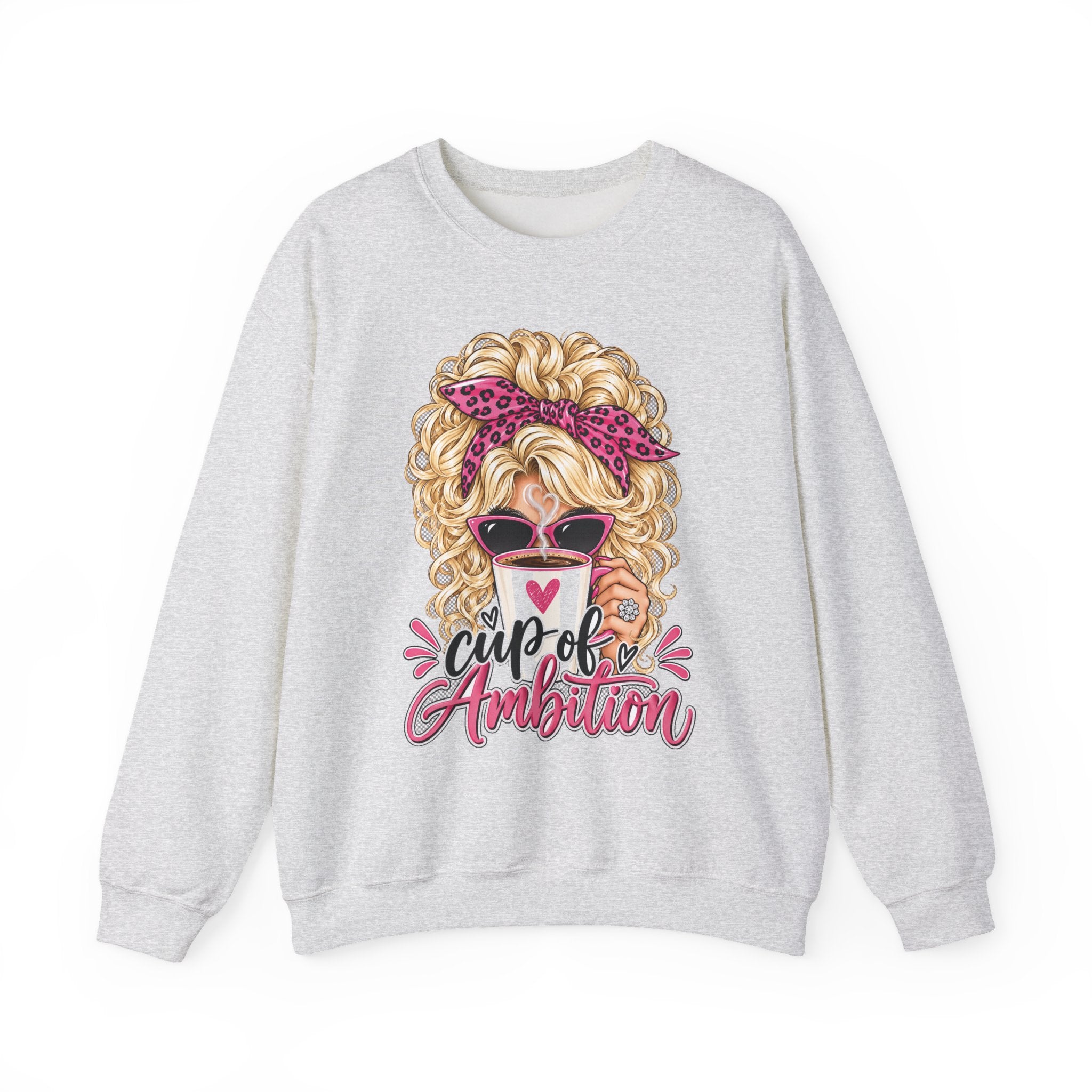 Cup of Ambition Coffee Lover Crewneck Sweatshirt