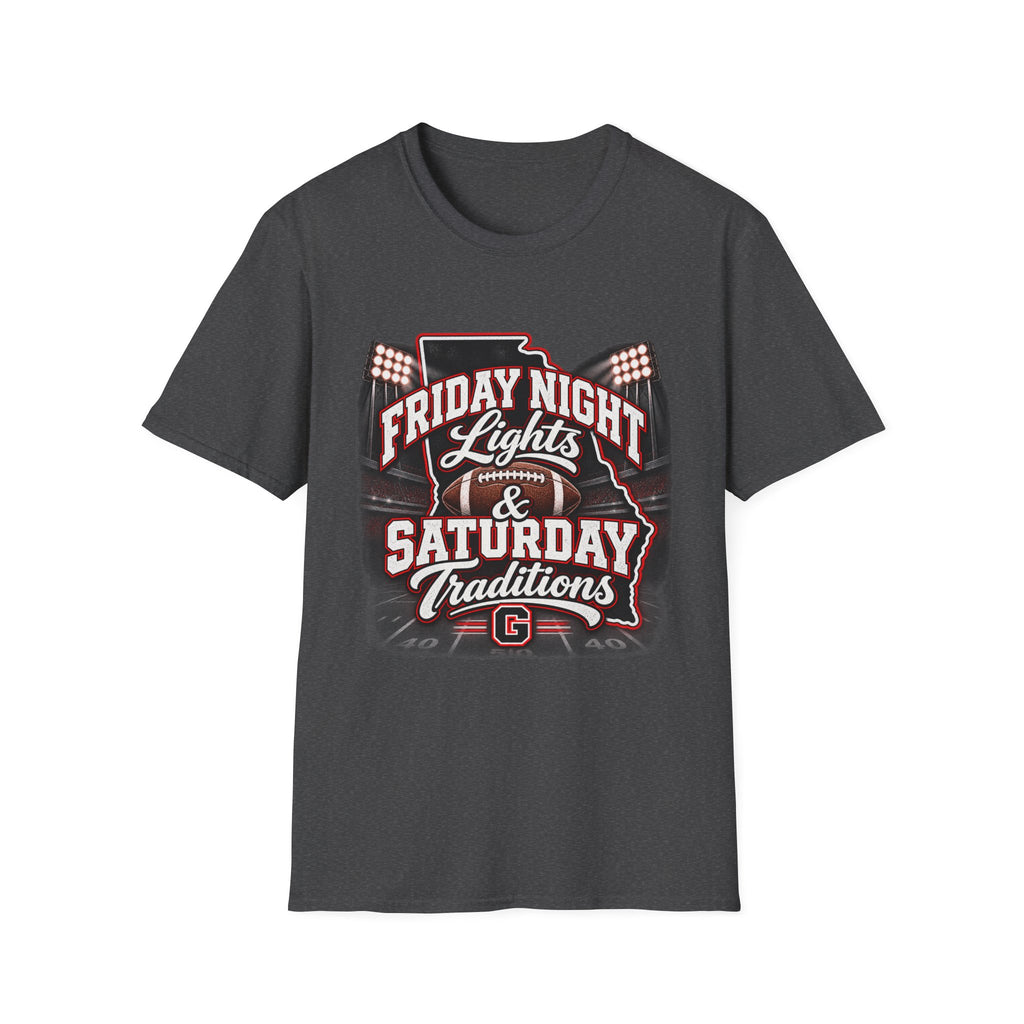 Friday Night Lights & Saturday Traditions Football T-Shirt