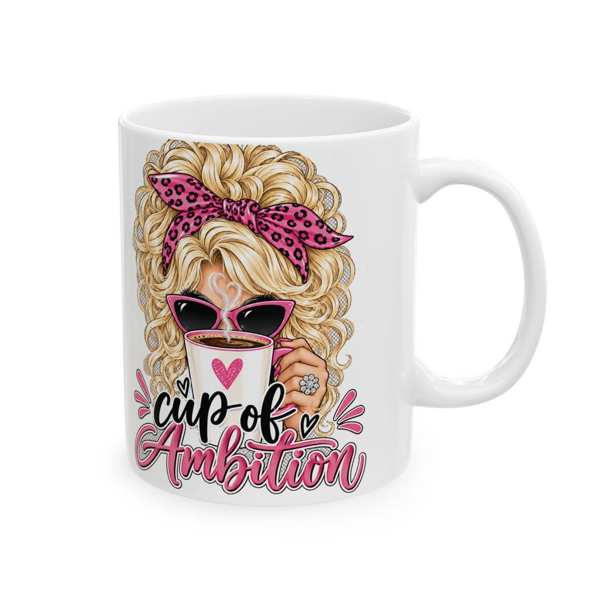 Cup of Ambition Coffee Lover Ceramic Mug
(11oz and 15oz)