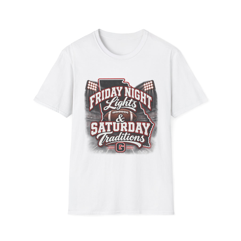Friday Night Lights & Saturday Traditions Football T-Shirt