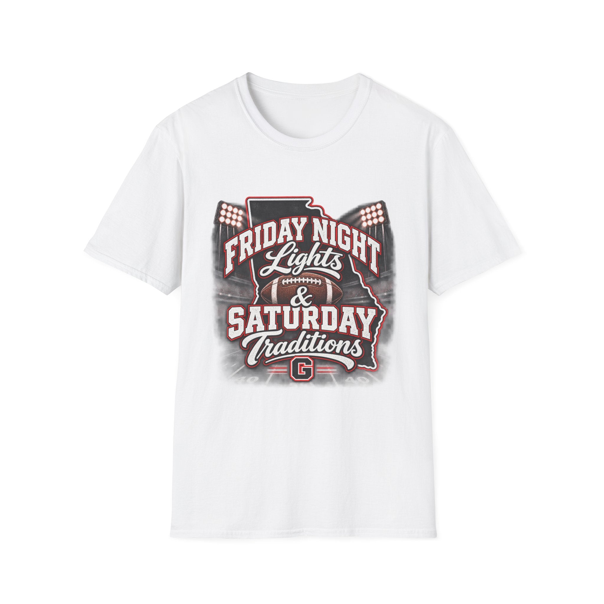 Friday Night Lights & Saturday Traditions Football T-Shirt